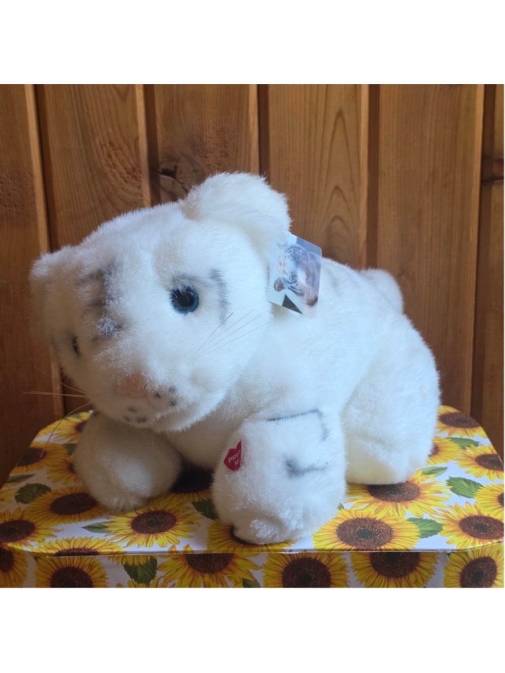 Siegfried & Roy 1999 Mirage Roaring White Plush Tiger NWT